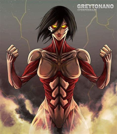 attack on titan sex|Attack Titan Female Titan Porn Videos 